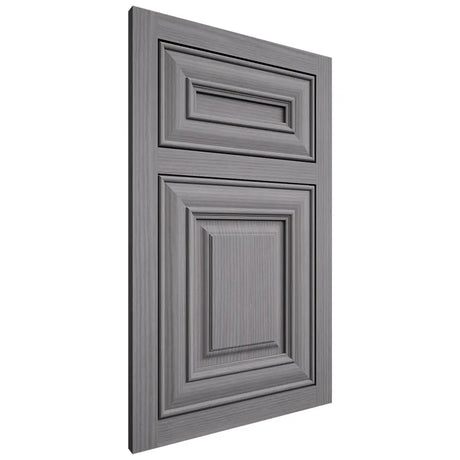 Shiloh Cabinetry Flush Inset Kendall White Oak Rift Cut Sterling Door