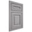 Shiloh Cabinetry Flush Inset Kendall White Oak Rift Cut Stratus Door