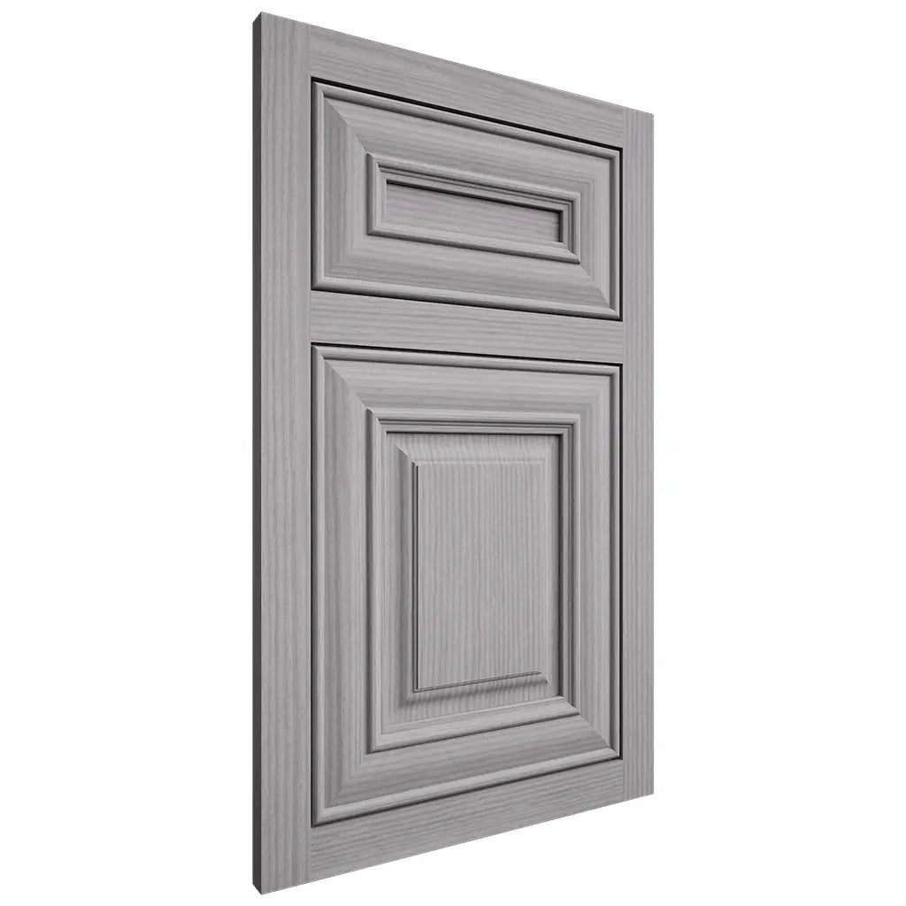 Shiloh Cabinetry Flush Inset Kendall White Oak Rift Cut Stratus Door