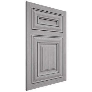 Shiloh Cabinetry Flush Inset Kendall White Oak Rift Cut Stratus Door