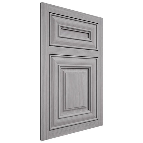 Shiloh Cabinetry Flush Inset Kendall White Oak Rift Cut Stratus Door