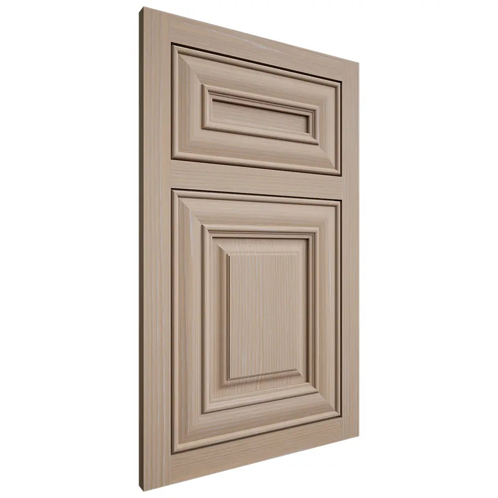Shiloh Cabinetry Flush Inset Kendall White Oak Rift Cut Straw Door