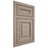 Shiloh Cabinetry Flush Inset Kendall White Oak Rift Cut Whitewash Door