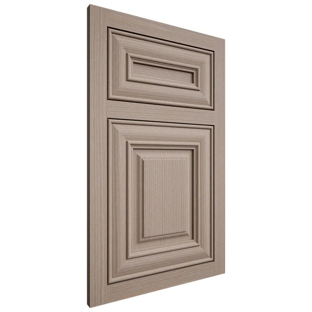 Shiloh Cabinetry Flush Inset Kendall White Oak Rift Cut Whitewash Door