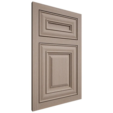 Shiloh Cabinetry Flush Inset Kendall White Oak Rift Cut Whitewash Door