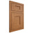 Shiloh Cabinetry Flush Inset Lancaster Alder Plain Cut Caramel Door