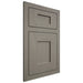 Shiloh Cabinetry Flush Inset Lancaster Alder Plain Cut Thyme Door