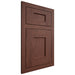 Shiloh Cabinetry Flush Inset Lancaster Cherry Plain Cut Bourbon Door
