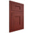 Shiloh Cabinetry Flush Inset Lancaster Cherry Plain Cut Red Door