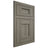 Shiloh Cabinetry Flush Inset Lancaster Hickory Plain Cut Thyme Door