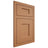 Shiloh Cabinetry Flush Inset Lancaster Maple Plain Cut Cashmere Door