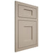 Shiloh Cabinetry Flush Inset Lancaster Maple Plain Cut Pebble Door