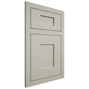 Shiloh Cabinetry Flush Inset Lancaster Paintable Clary Sage Door