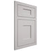 Shiloh Cabinetry Flush Inset Lancaster Paintable Mindful Gray Door
