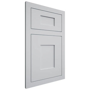 Shiloh Cabinetry Flush Inset Lancaster Paintable Niebla Azul Door