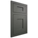 Shiloh Cabinetry Flush Inset Lancaster Paintable Pewter Green Door