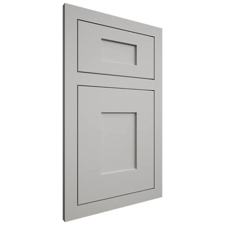 Shiloh Cabinetry Flush Inset Lancaster Paintable Unusual Gray Door