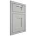 Shiloh Cabinetry Flush Inset Lancaster Paintable Unusual Gray Door