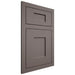 Shiloh Cabinetry Flush Inset Lancaster Poplar Plain Cut Heatherstone Door