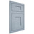 Shiloh Cabinetry Flush Inset Lancaster Poplar Plain Cut Sky Door