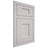 Shiloh Cabinetry Flush Inset Lancaster White Oak Plain Cut Cotton Door