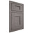 Shiloh Cabinetry Flush Inset Lancaster White Oak Plain Cut Flagstone Door