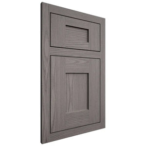 Shiloh Cabinetry Flush Inset Lancaster White Oak Plain Cut Flagstone Door