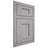 Shiloh Cabinetry Flush Inset Lancaster White Oak Plain Cut Stratus Door