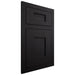 Shiloh Cabinetry Flush Inset Lancaster White Oak Quarter Sawn Ink Door