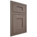 Shiloh Cabinetry Flush Inset Lancaster White Oak Rift Cut Clay Door