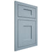 Shiloh Cabinetry Flush Inset Lancaster White Oak Rift Cut Sky Door