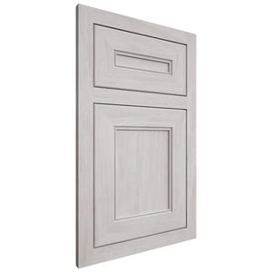 Shiloh Cabinetry Flush Inset Landes Alder Plain Cut Cotton Door