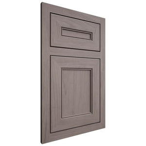 Shiloh Cabinetry Flush Inset Landes Alder Plain Cut Stonehenge Door