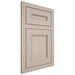 Shiloh Cabinetry Flush Inset Landes Alder Plain Cut White Sands Door