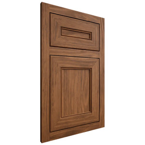 Shiloh Cabinetry Flush Inset Landes Cherry Plain Cut Carob Door