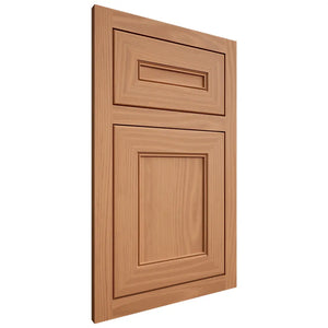 Shiloh Cabinetry Flush Inset Landes Cherry Plain Cut Natural Door