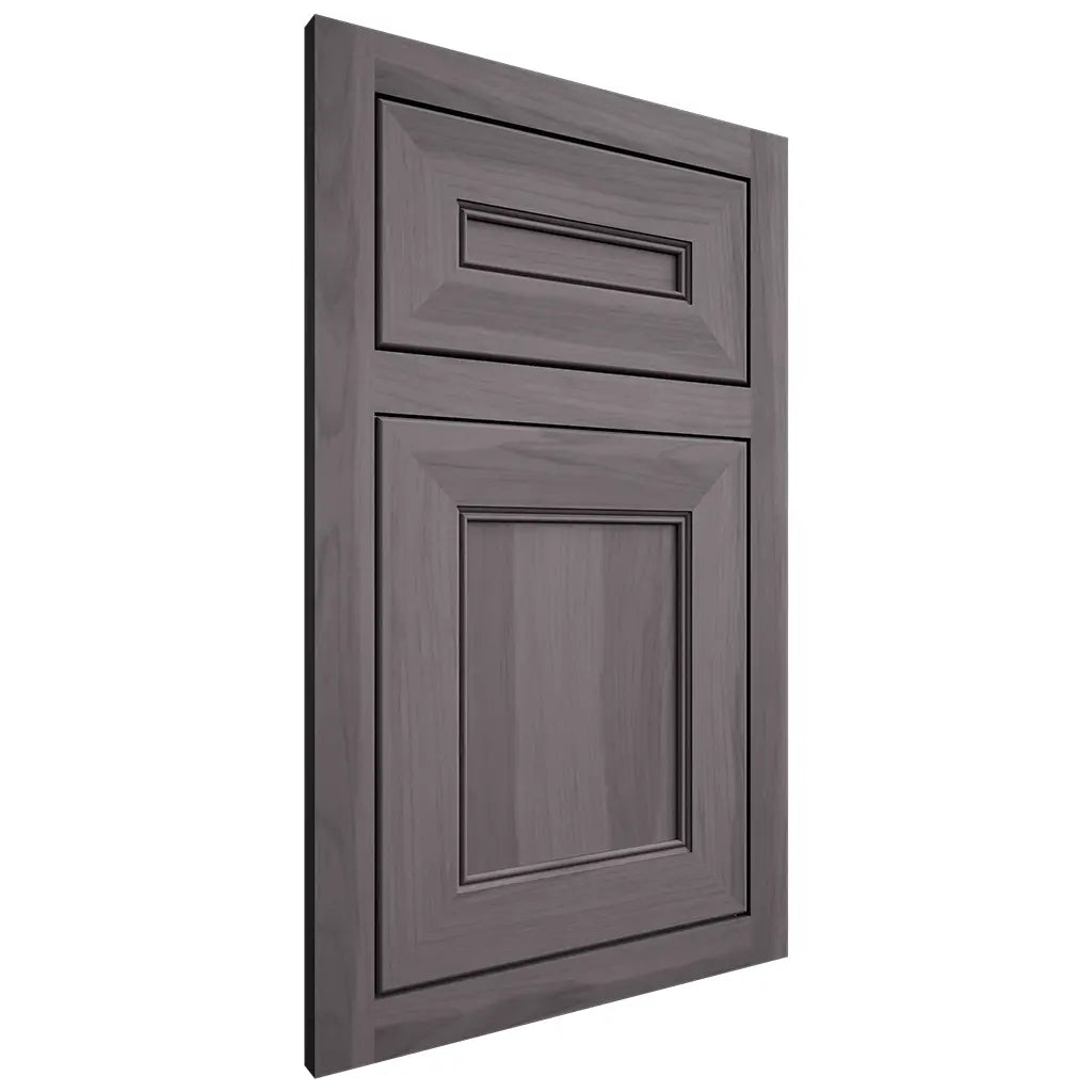 Shiloh Cabinetry Flush Inset Landes Hickory Plain Cut Cadet Door