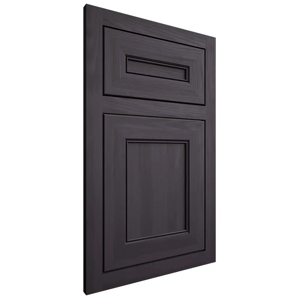 Shiloh Cabinetry Flush Inset Landes Hickory Plain Cut Harbor Door