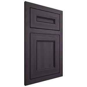 Shiloh Cabinetry Flush Inset Landes Hickory Plain Cut Harbor Door