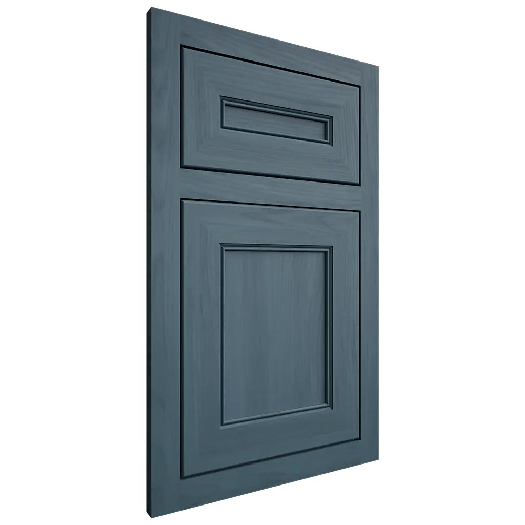 Shiloh Cabinetry Flush Inset Landes Hickory Plain Cut Hudson Door