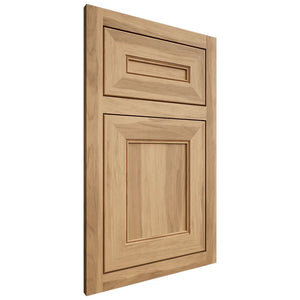 Shiloh Cabinetry Flush Inset Landes Hickory Plain Cut Natural Door