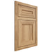 Shiloh Cabinetry Flush Inset Landes Hickory Plain Cut Natural Door