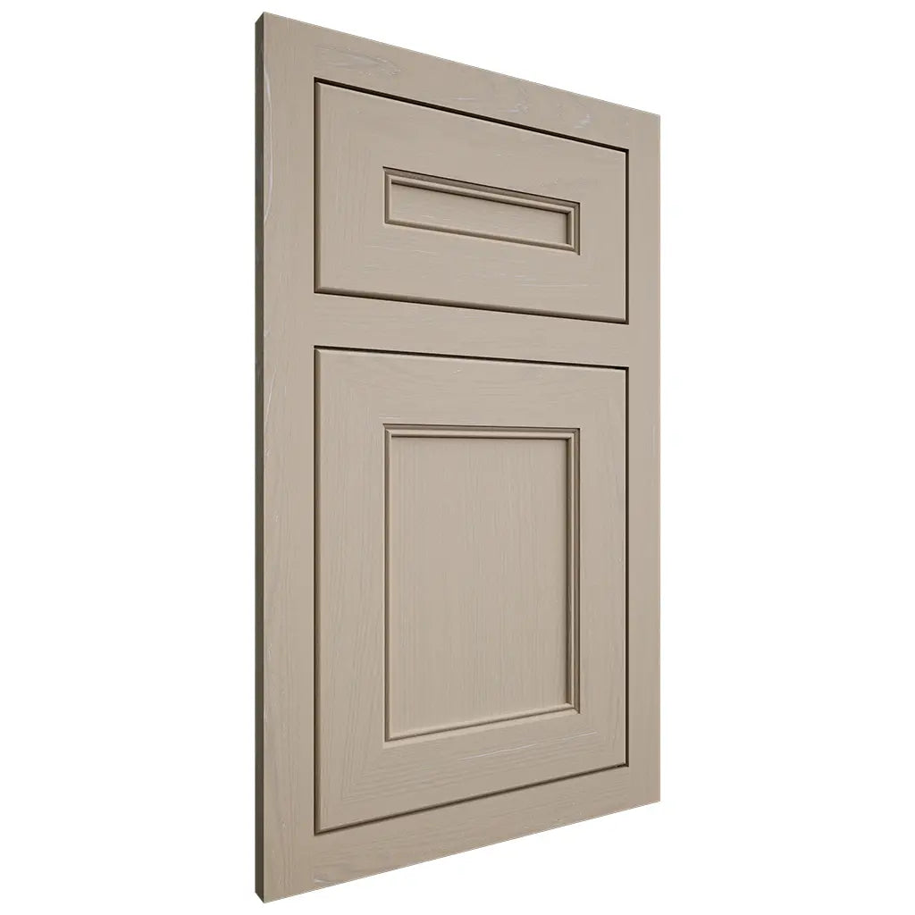 Shiloh Cabinetry Flush Inset Landes Maple Plain Cut Pebble Door