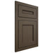 Shiloh Cabinetry Flush Inset Landes Maple Plain Cut Perfect Brown Door