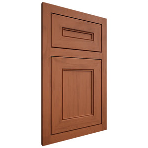 Shiloh Cabinetry Flush Inset Landes Maple Plain Cut Spice Door