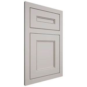 Shiloh Cabinetry Flush Inset Landes Paintable Amazing Gray Door