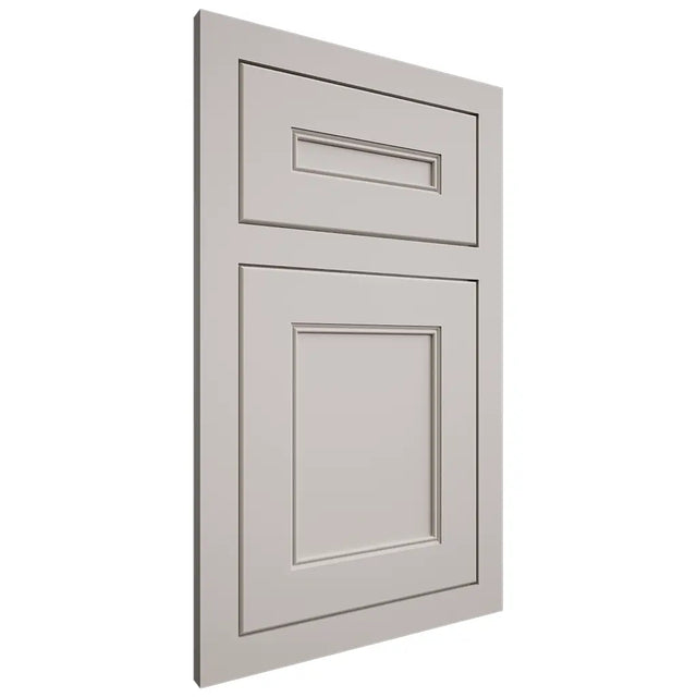 Shiloh Cabinetry Flush Inset Landes Paintable Amazing Gray Door