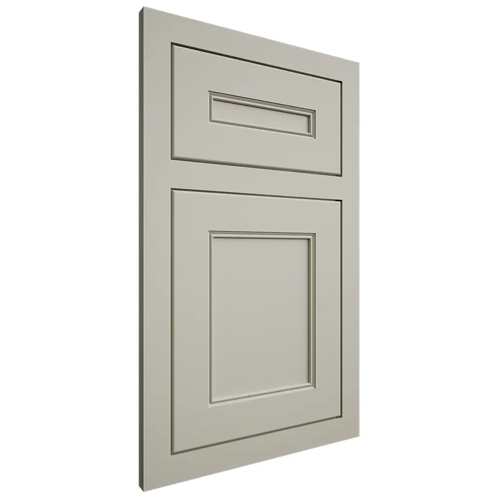 Shiloh Cabinetry Flush Inset Landes Paintable Clary Sage Door