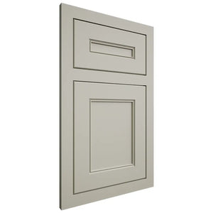 Shiloh Cabinetry Flush Inset Landes Paintable Clary Sage Door