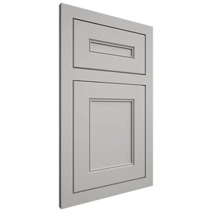 Shiloh Cabinetry Flush Inset Landes Paintable Unusual Gray Door